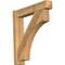 Ekena Millwork Westlake Rough Sawn Craftsman Outlooker, Western Red Cedar, 6"W x 30"D x 30"H OUT06X30X30WTL04RWR - alternate 1